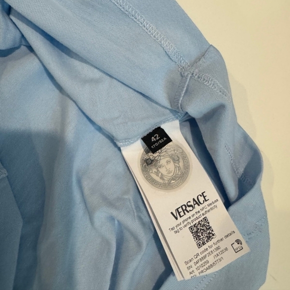 Versace Safety Pin Crop Top/ BNWT - Picture 5 of 5